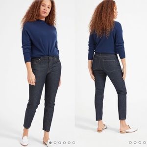 NWT Everlane Mid Rise Skinny Ankle Jeans Size 28